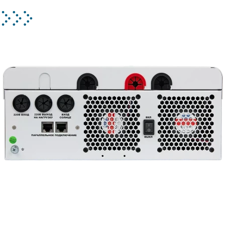 Солнечный инвертор SMARTWATT INV HYBRID II, 6.2 кВт, АКБ 48 В, 1 фаза, 1 MPPT